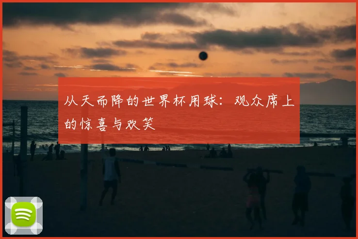 从天而降的世界杯用球：观众席上的惊喜与欢笑