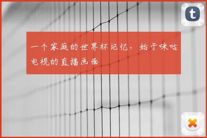 一个家庭的世界杯记忆，始于咪咕电视的直播画面